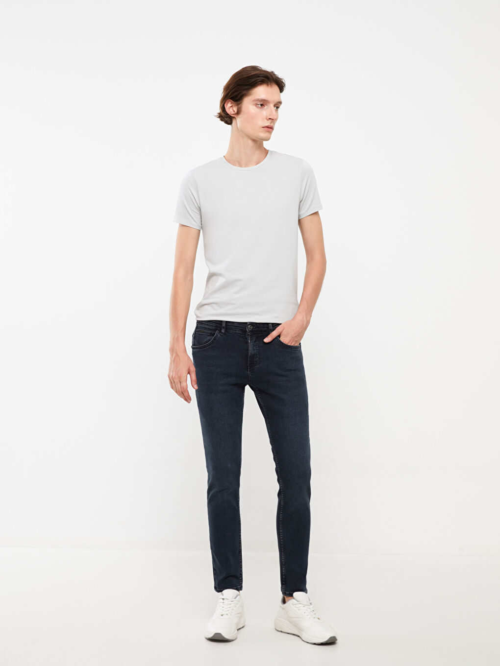 LCW Jeans İndigo 750 Slim Fit Erkek Jean Pantolon - 1