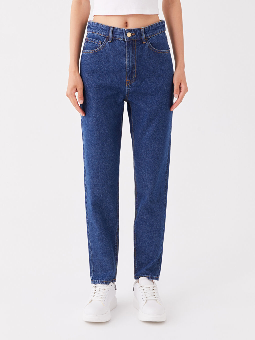 LCW Jeans Mom Fit Women's Jeans -W3AD97Z8-507