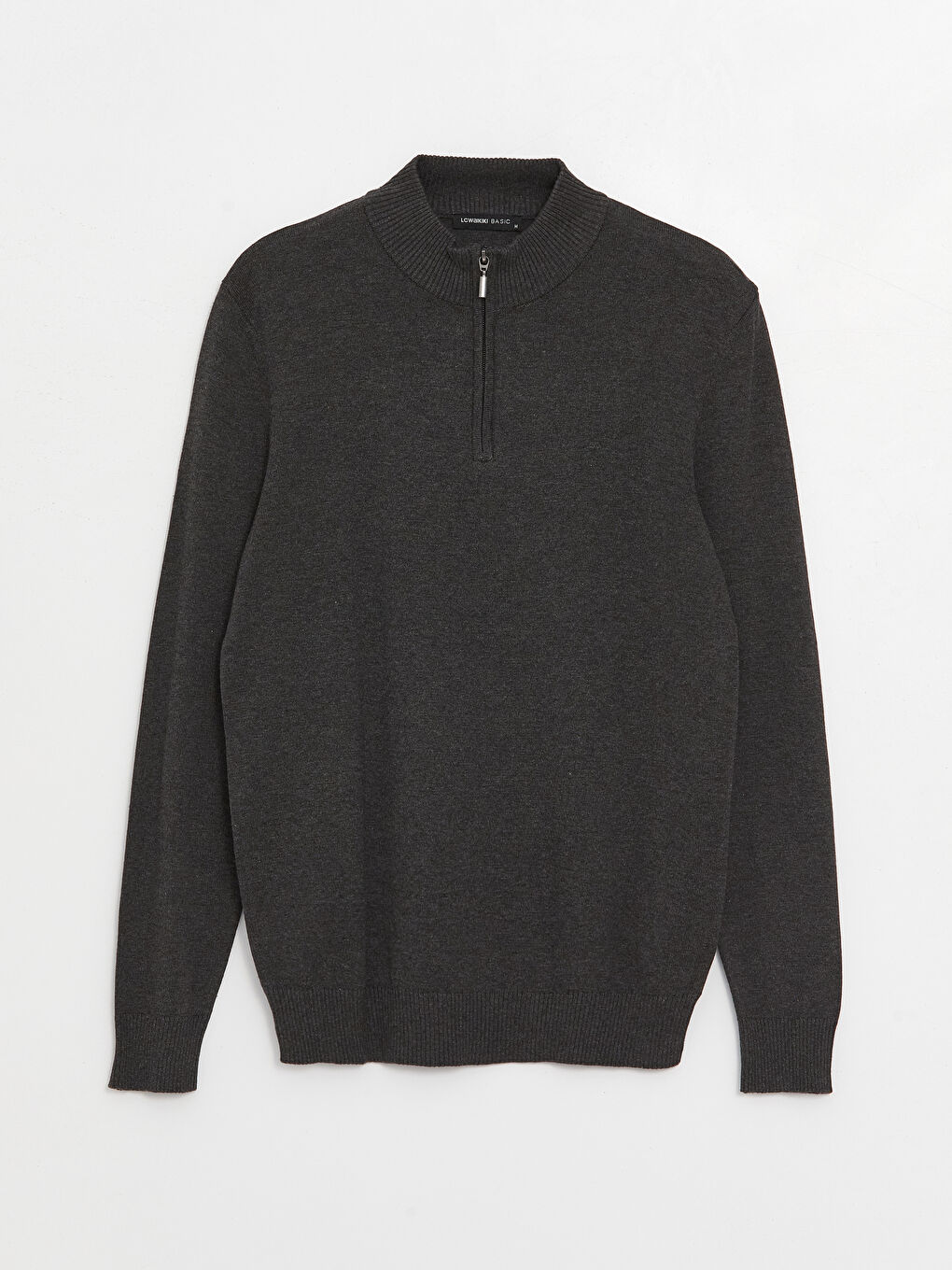 LCWAIKIKI Classic Funnel Neck Long Sleeve Men's Knitwear Sweater -W3AE68Z8-L8N