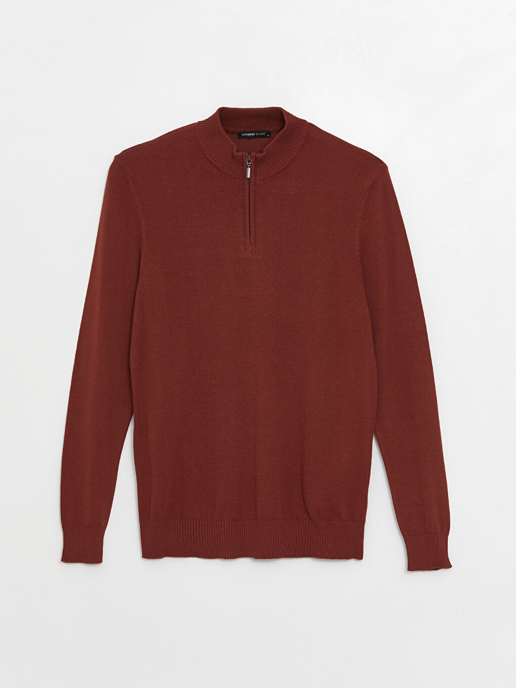 LCWAIKIKI Classic Funnel Neck Long Sleeve Men's Knitwear Sweater -W3AE68Z8-VE5
