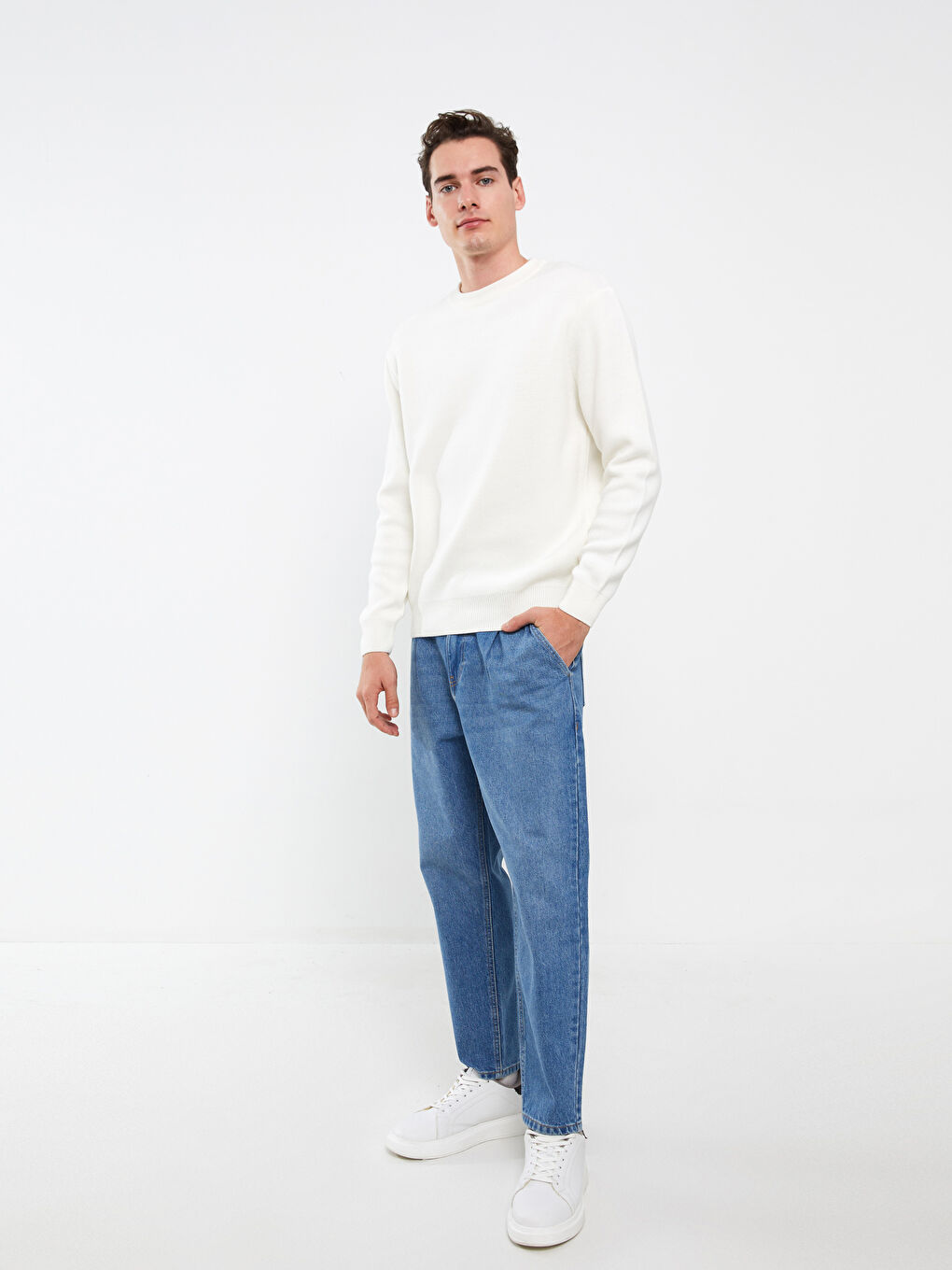 LCW Jeans 800 Ballon-Passform Herren Jeans -W3AE83Z8-H45