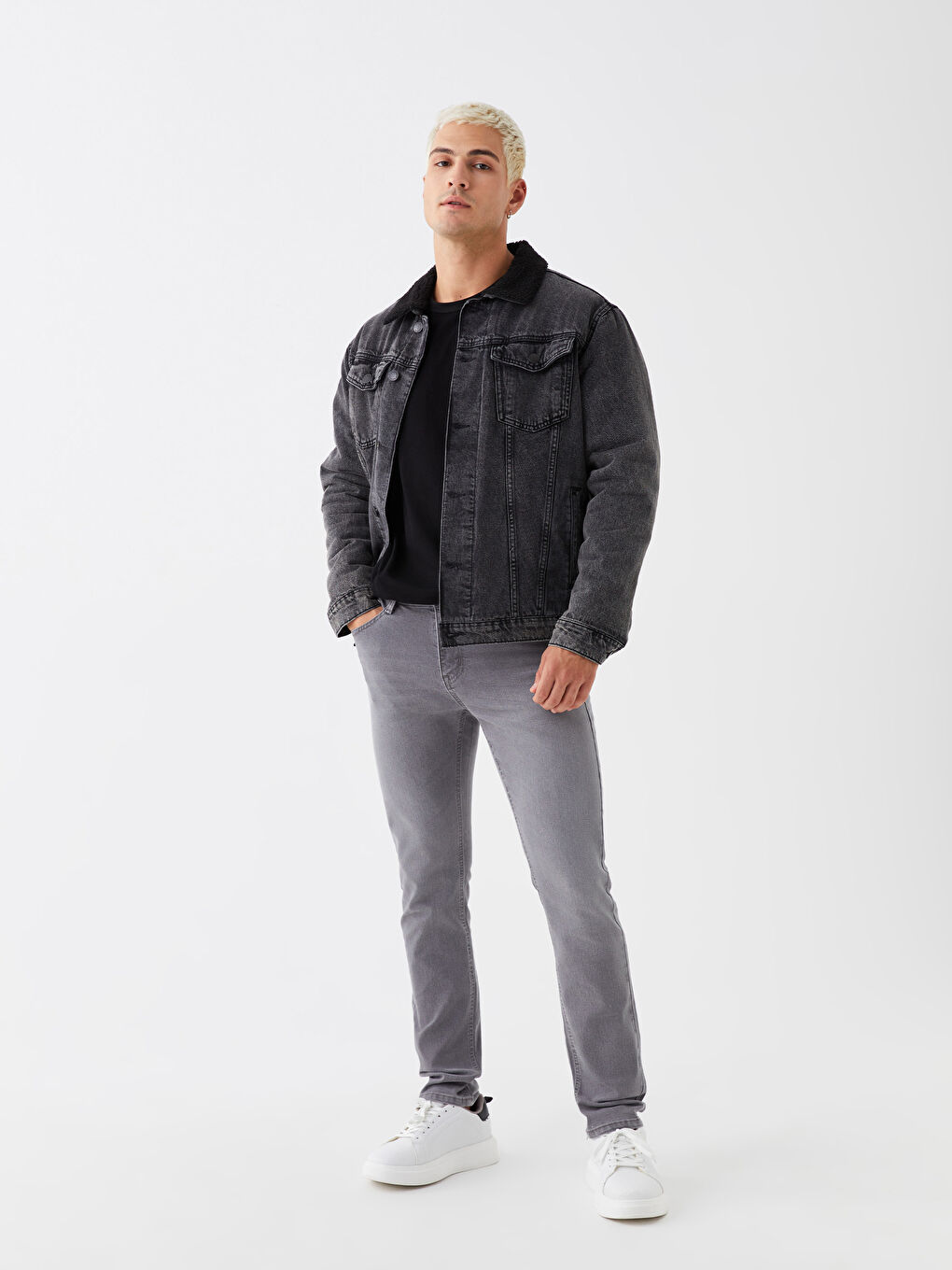 LCW Jeans 750 Slim Fit Erkek Jean Pantolon -W3AF32Z8-GRD