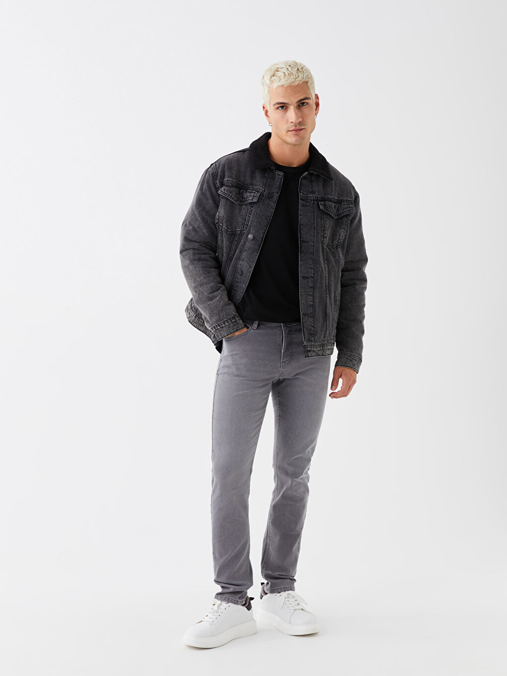LCW Jeans 750 Slim Fit Erkek Jean Pantolon -W3AF32Z8-GRD