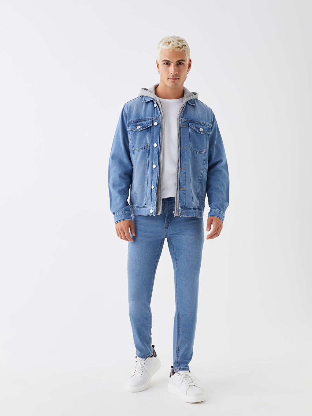 LCW Jeans بنطال جينز 760 للرجال بقصة ضيقة -W3AF43Z8-311