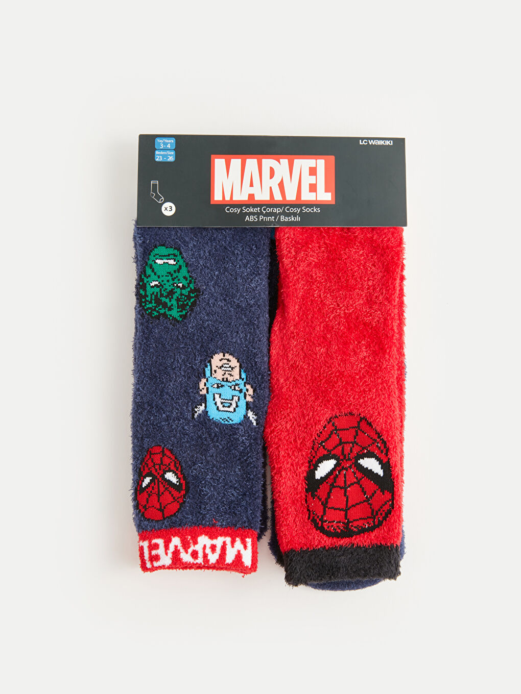 Spider-Man Patterned Boys' Ankle Socks 3-pack-2