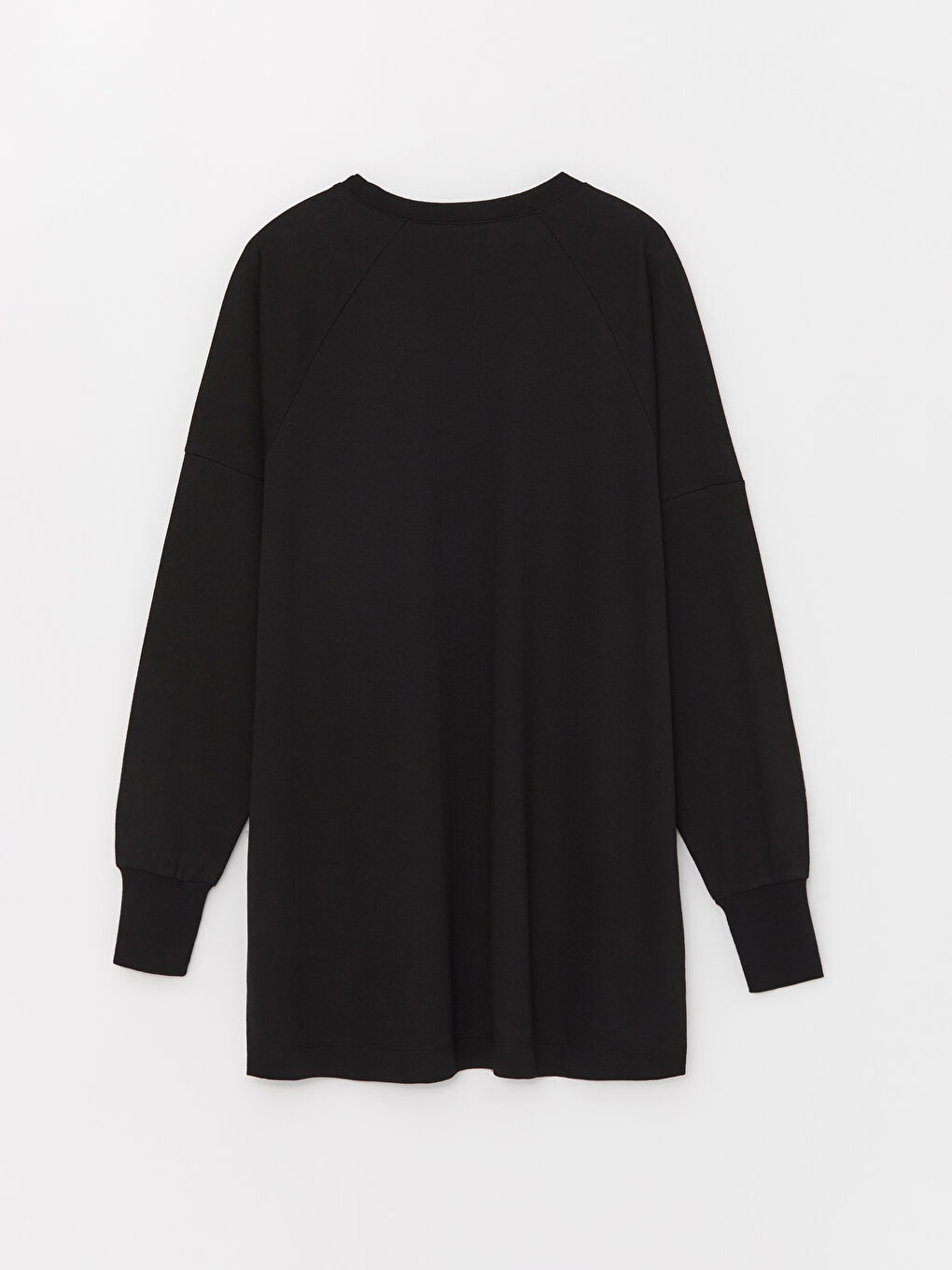 LCW Modest Crew Neck Plain Long Sleeve Oversize Women's Tunic -W3AG73Z8-RQL