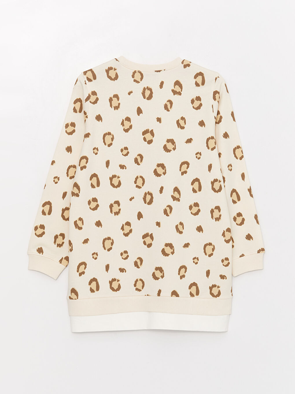 Patterned Oversize Women's Sweatshirt Tunic -W3AG86Z8-LQX