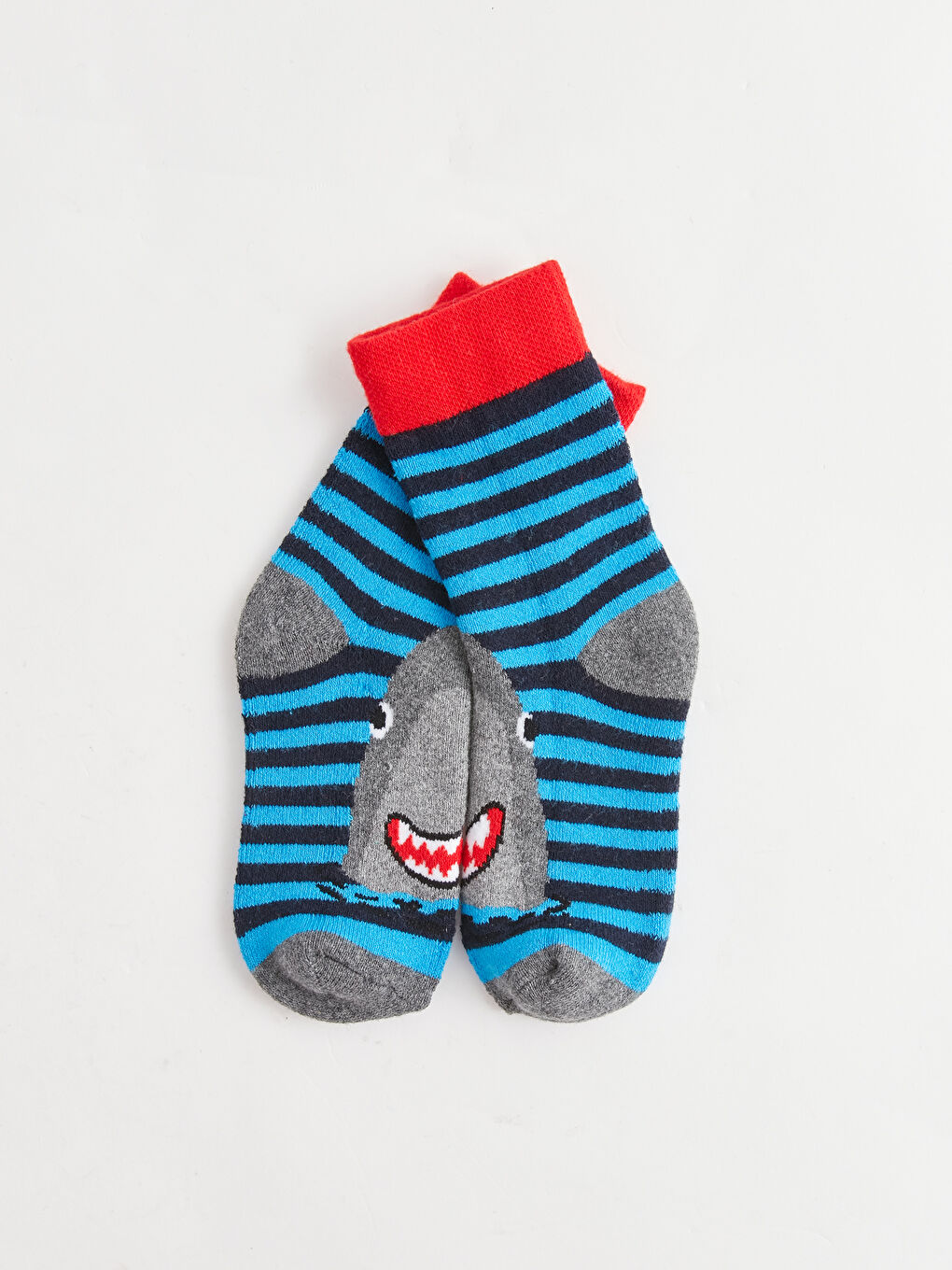 Patterned Boys' Terry Ankle Socks 3-Pack-2