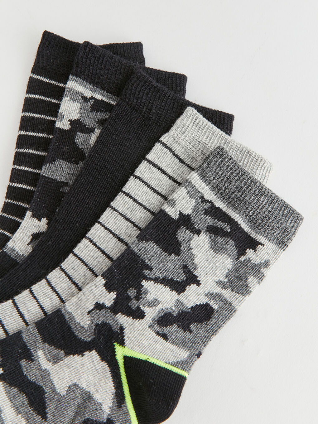 Printed Boys' Ankle Socks 5 Pack-2
