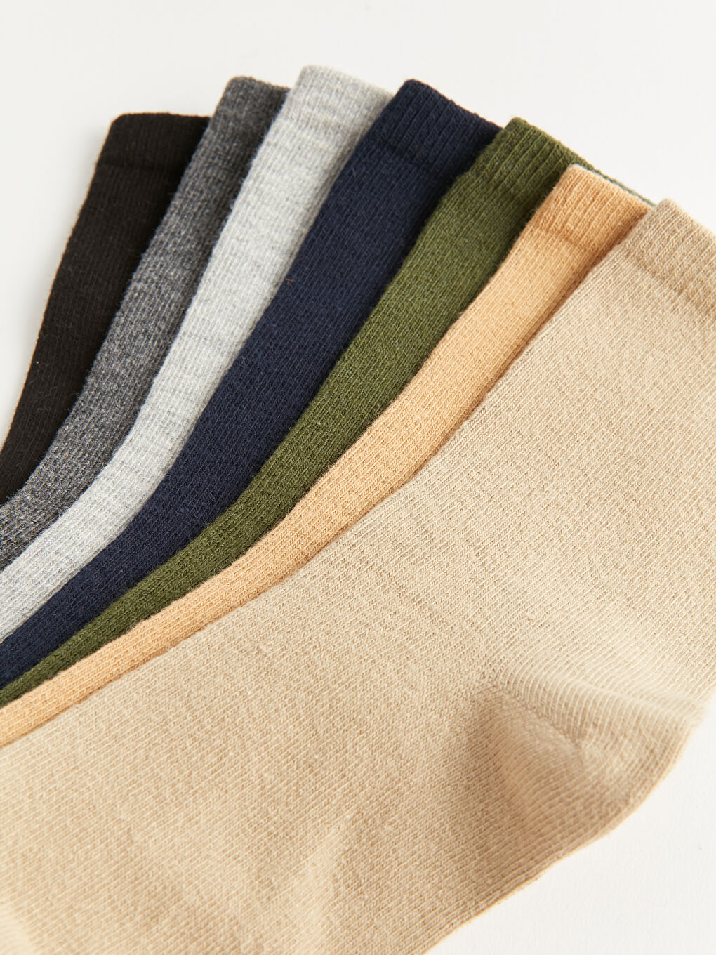 Karışık Basic Erkek Çocuk Soket Çorap 7'li-2