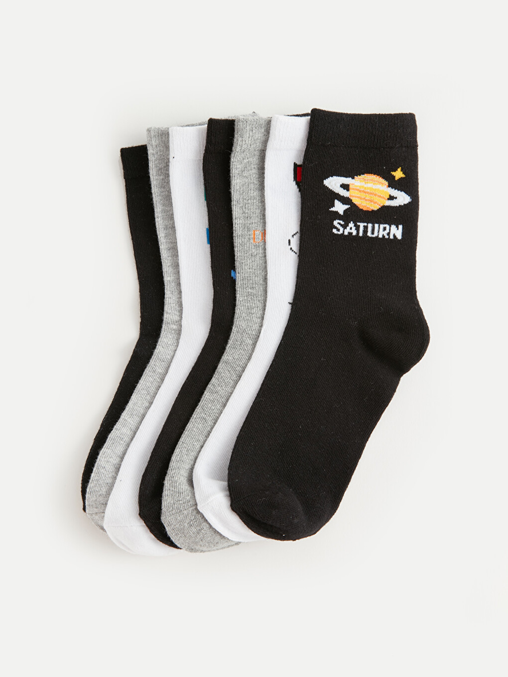 Printed Boys Socks 7 Pack-1