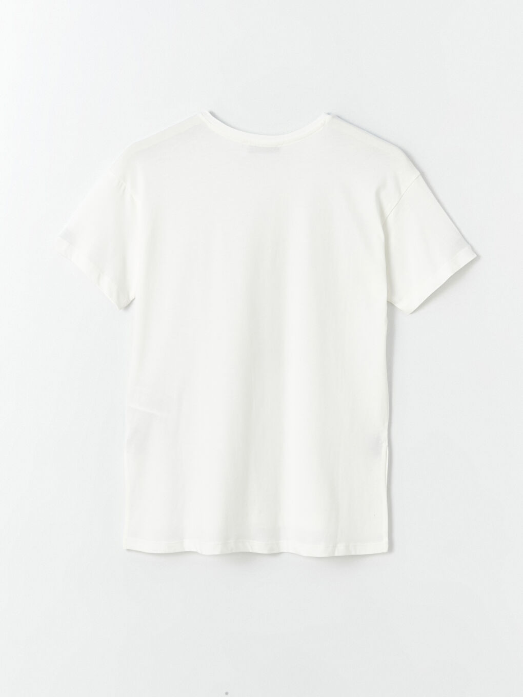 LCWAIKIKI Basic Crew Neck Printed Short Sleeve Women's T-Shirt -W3AH72Z8-R9J