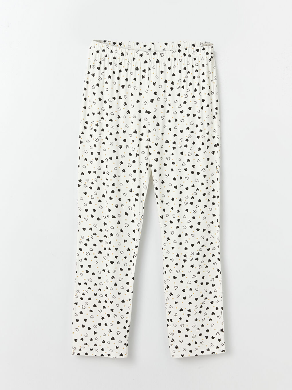 Ensemble de pyjama de maternité imprimé à manches longues avec col de chemise-7