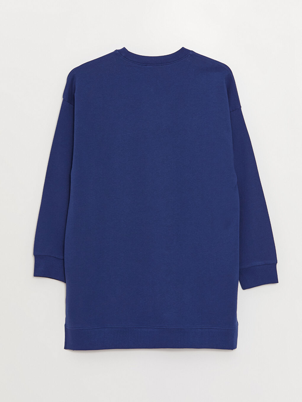 Crew Neck Printed Long Sleeve Oversize Women's Sweatshirt Tunic-6