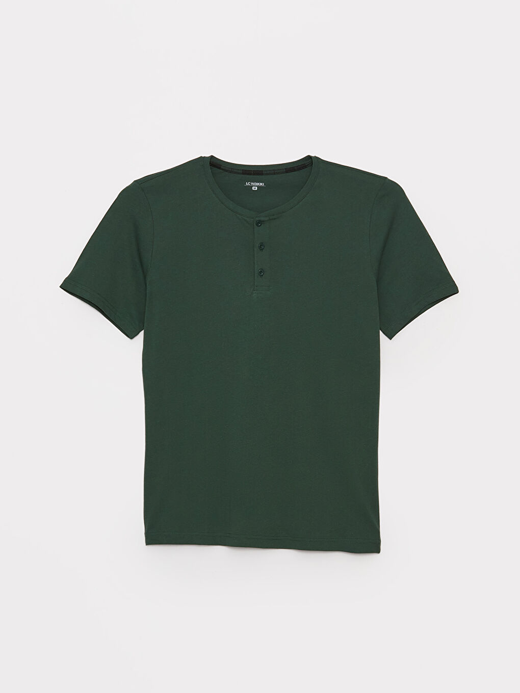 Yeşil Standart Kalıp Erkek Pijama Takımı-6