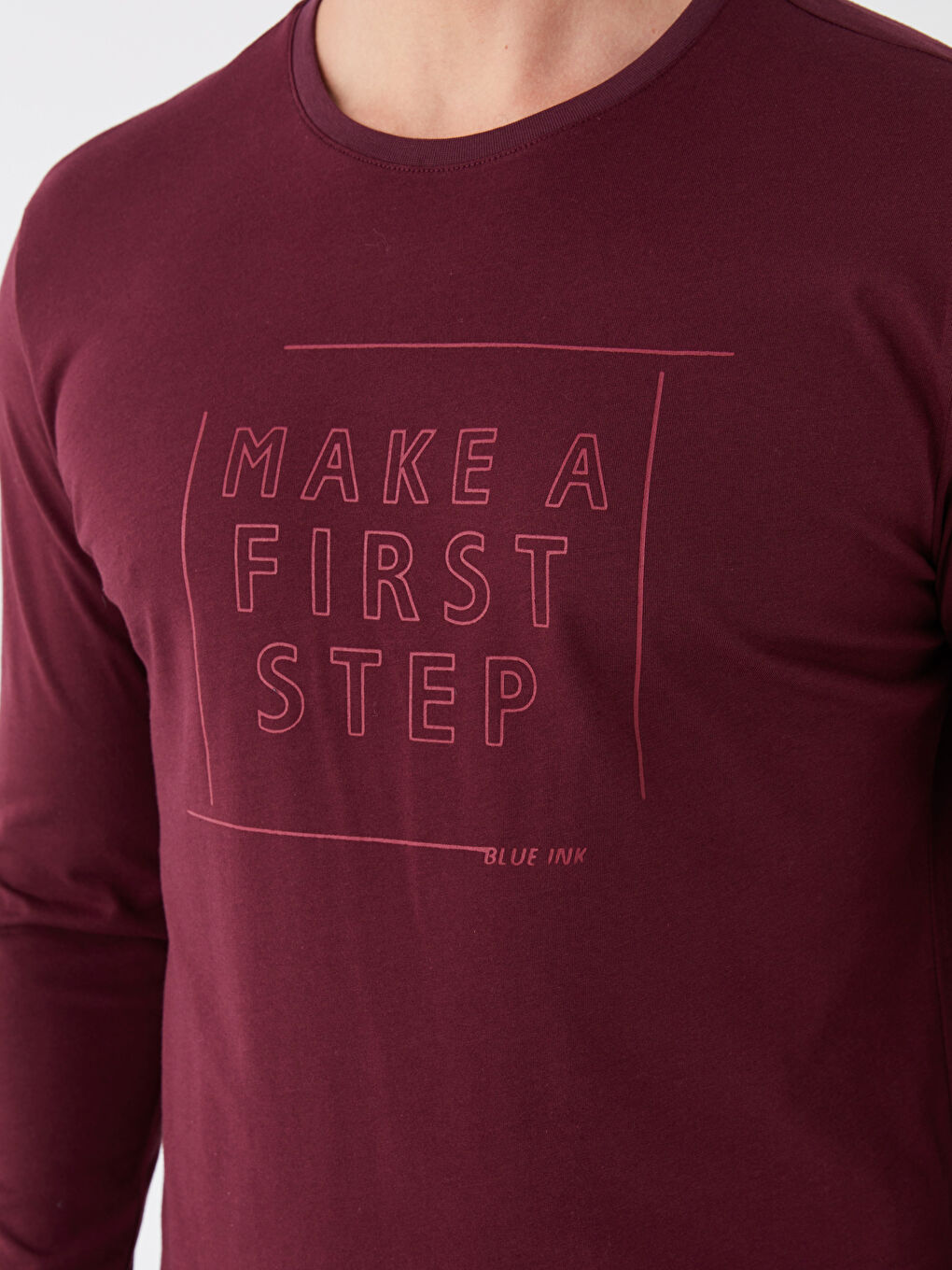 Bordo Standart Kalıp Erkek Pijama Takımı-3