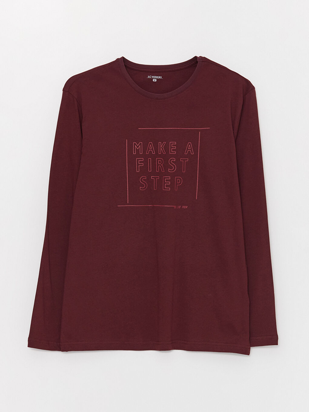 Bordo Standart Kalıp Erkek Pijama Takımı-6