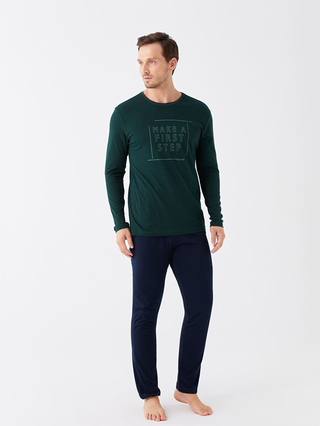 Regular Fit Men's Pyjama Set