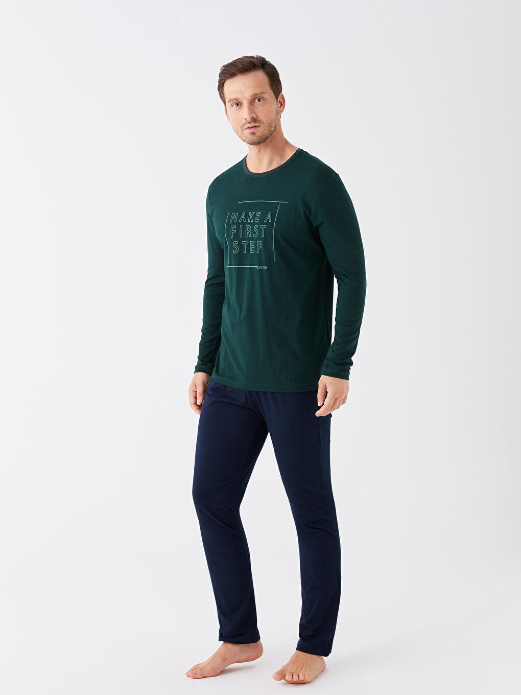 Regular Fit Men's Pyjama Set-2