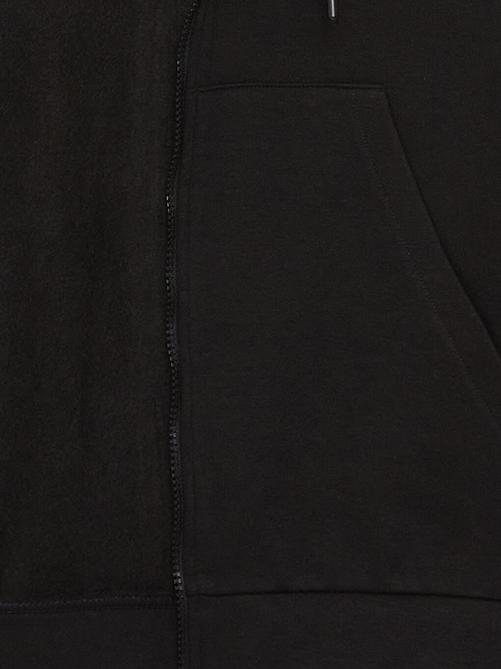 Hooded Plain Oversize Women's Thick Zip-Up Sweatshirt-7
