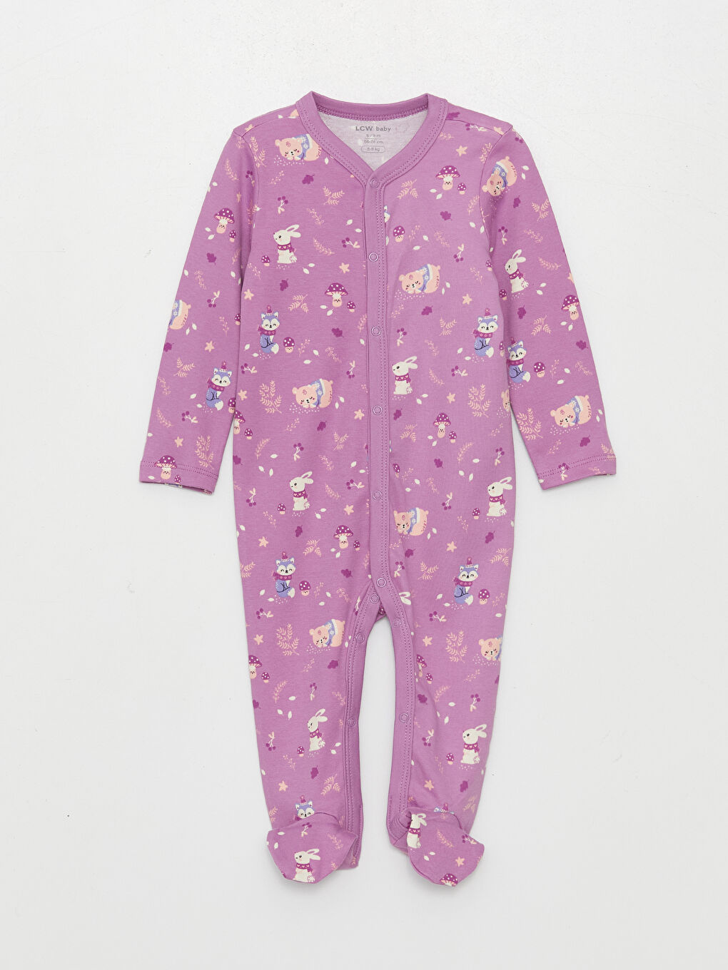 Printed Baby Girl Hospital Set of 4-1