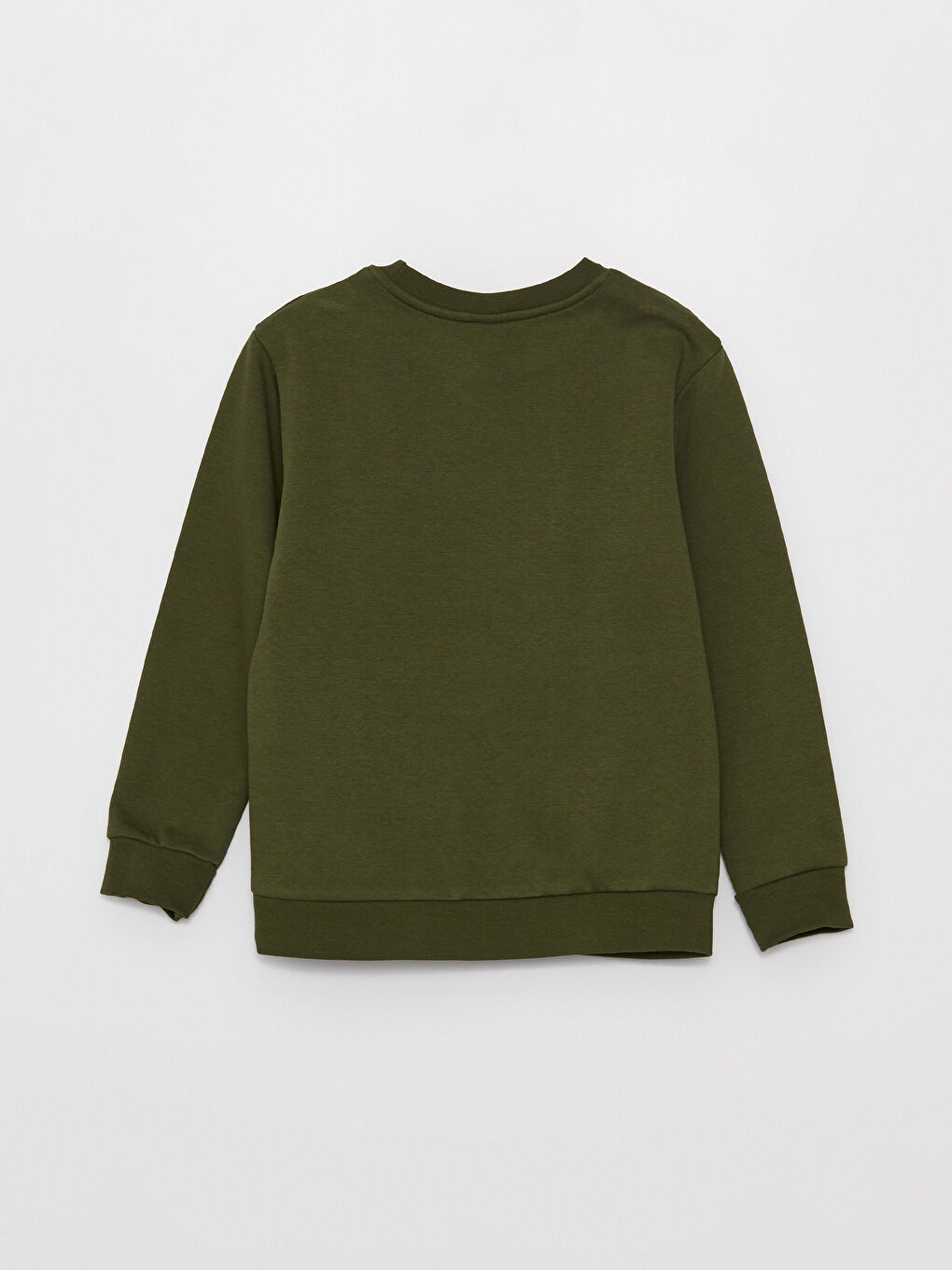 Crew Neck Printed Long Sleeve Boys' Sweatshirt and Tracksuit Bottoms-3