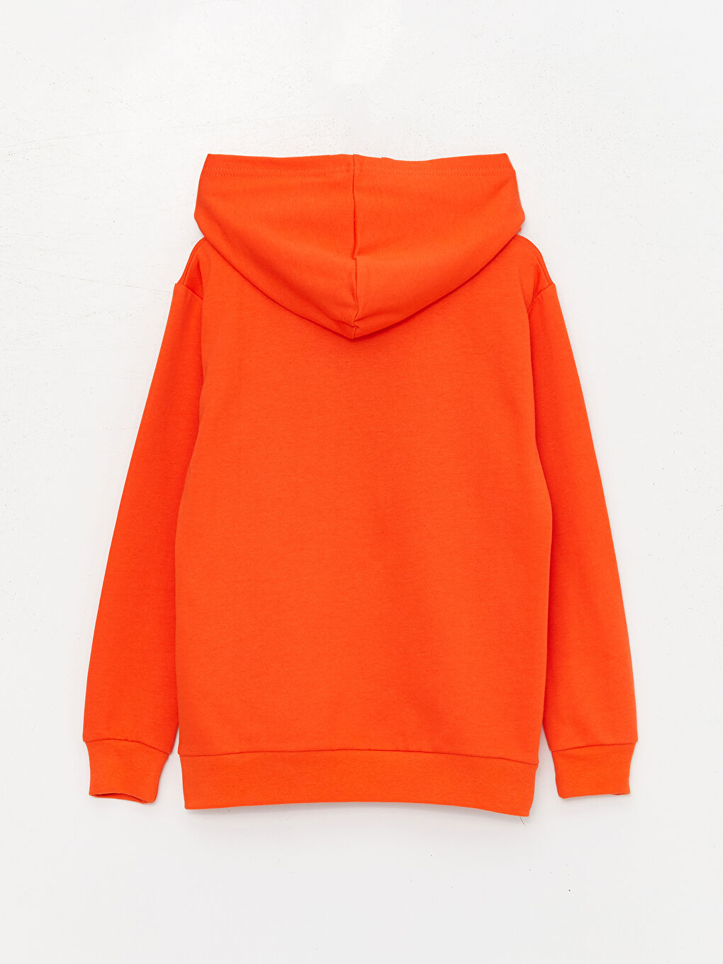 LCW Kids Canlı Turuncu Baskılı Uzun Kollu Erkek Çocuk Hoodie ve Eşofman Altı - 2