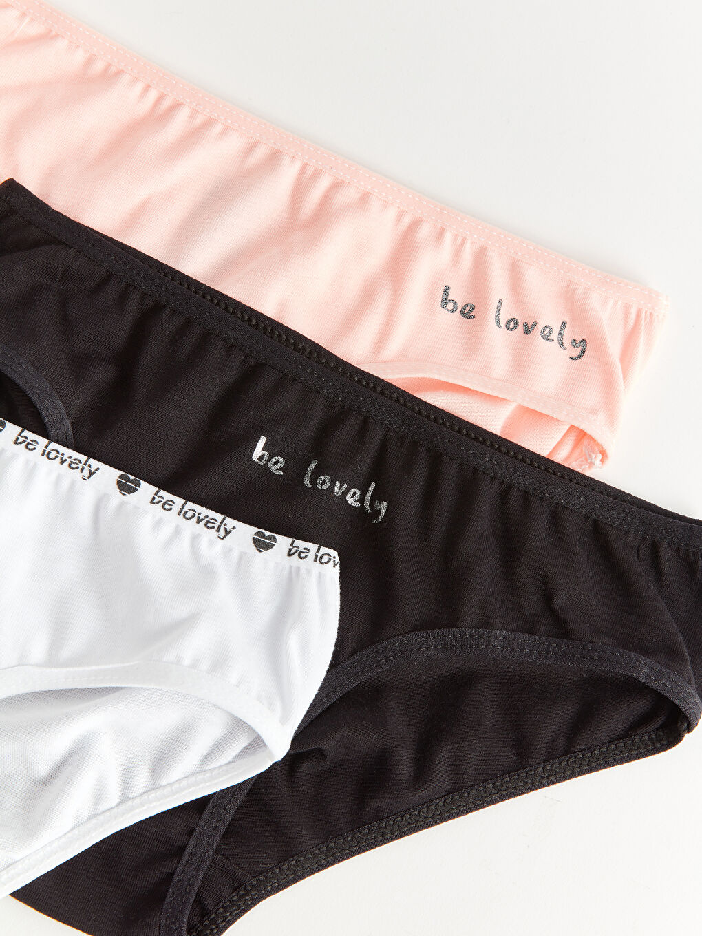 Culottes Imprimées Pour Filles Lot De 3 Pièces-1