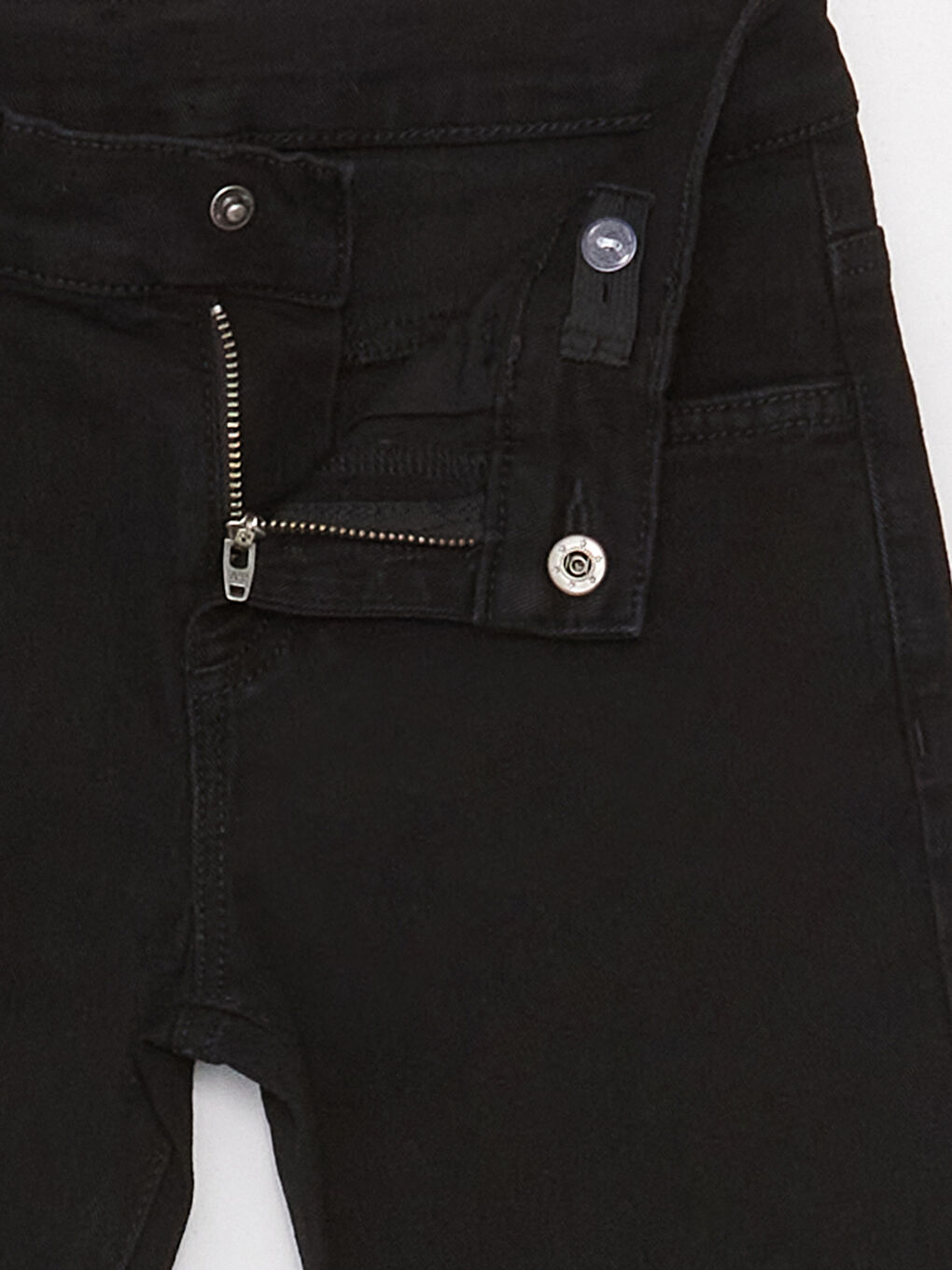 Adjustable Elastic Waist Boys' Jeans-2