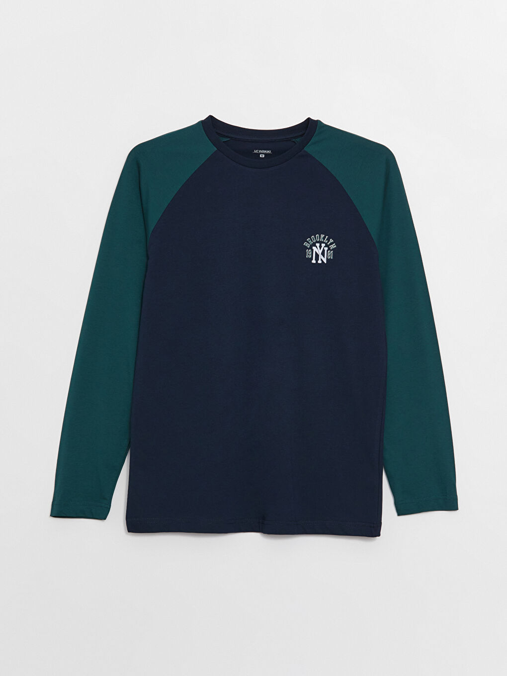 Lacivert Dar Kalıp Erkek Pijama Takımı-6