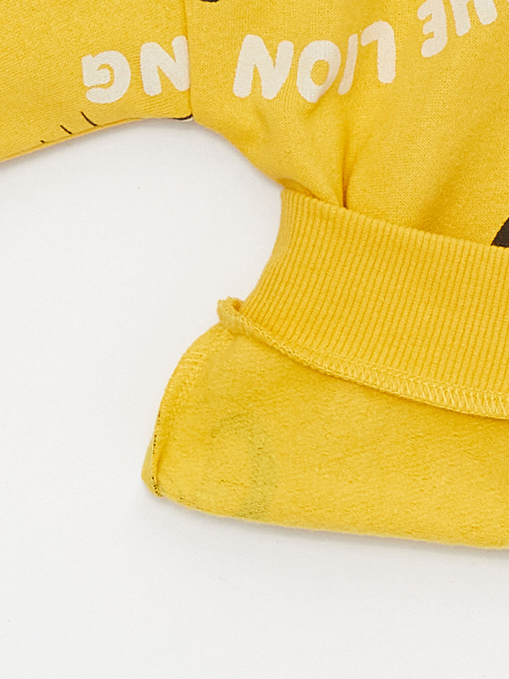 Crew Neck Long Sleeve Lion King Printed Baby Boys' Sweatshirt-6