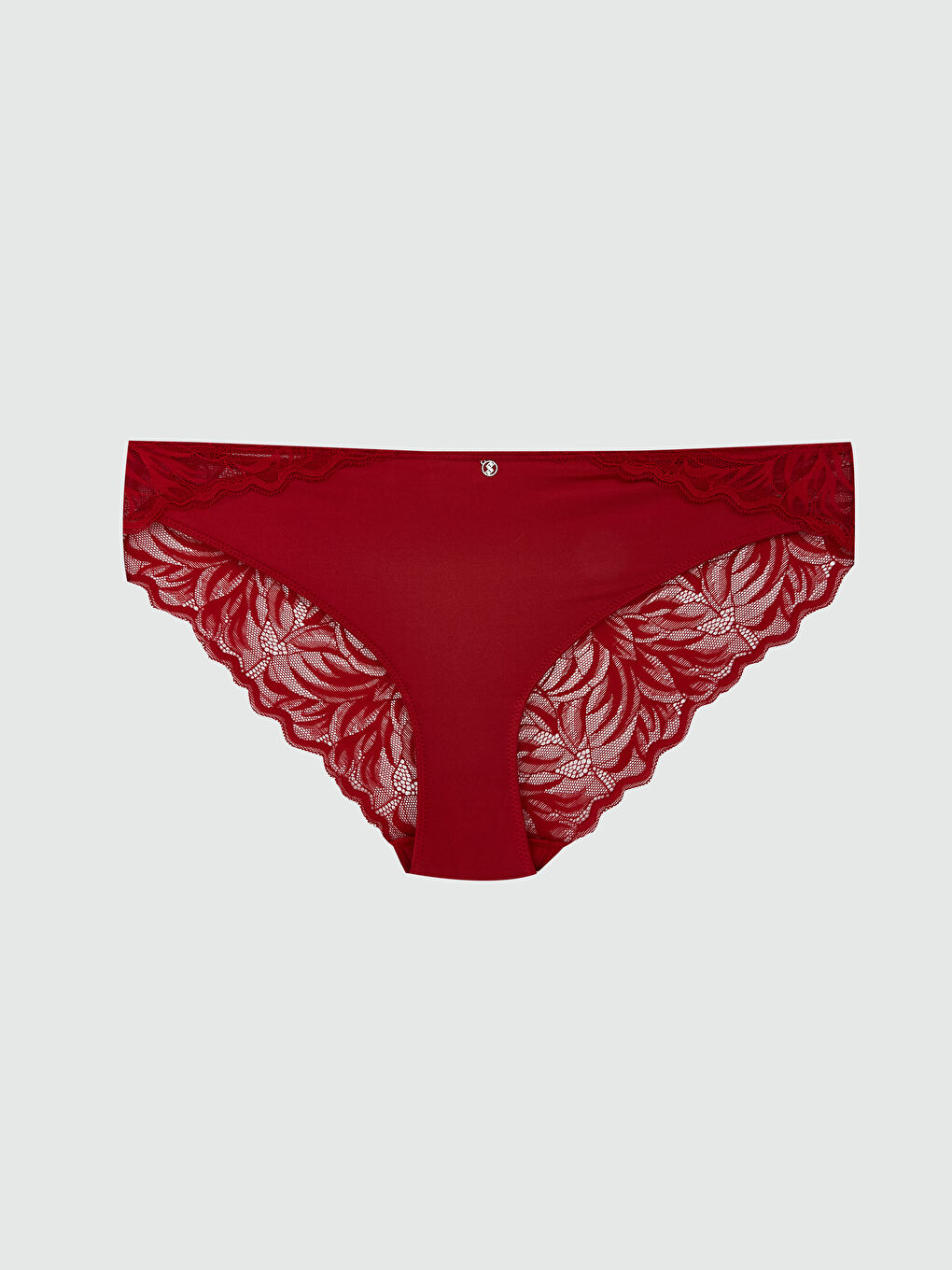 Lace Detailed Bikini Knickers