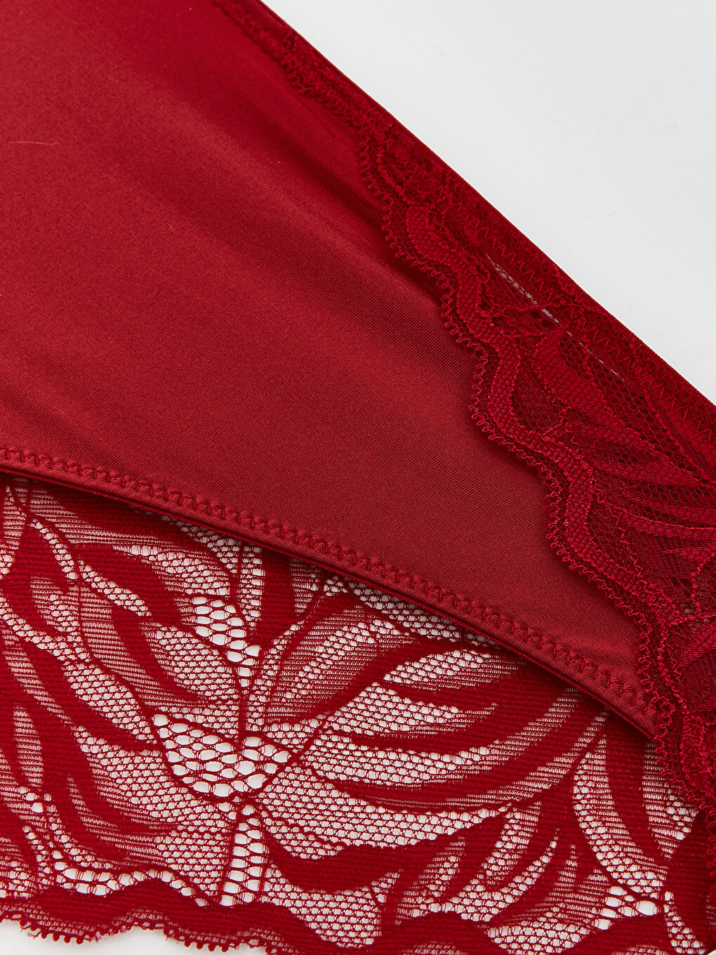 Lace Detailed Bikini Knickers-2
