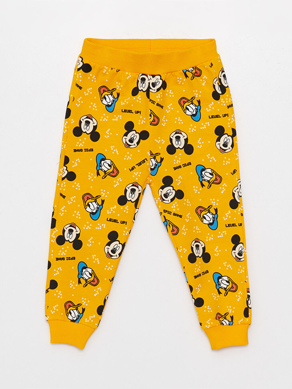 Ensemble Sweat-Shirt et Pantalon Bébé Garçons Imprimé Mickey Mouse Manches Longues Col Rond Lot de 2-2