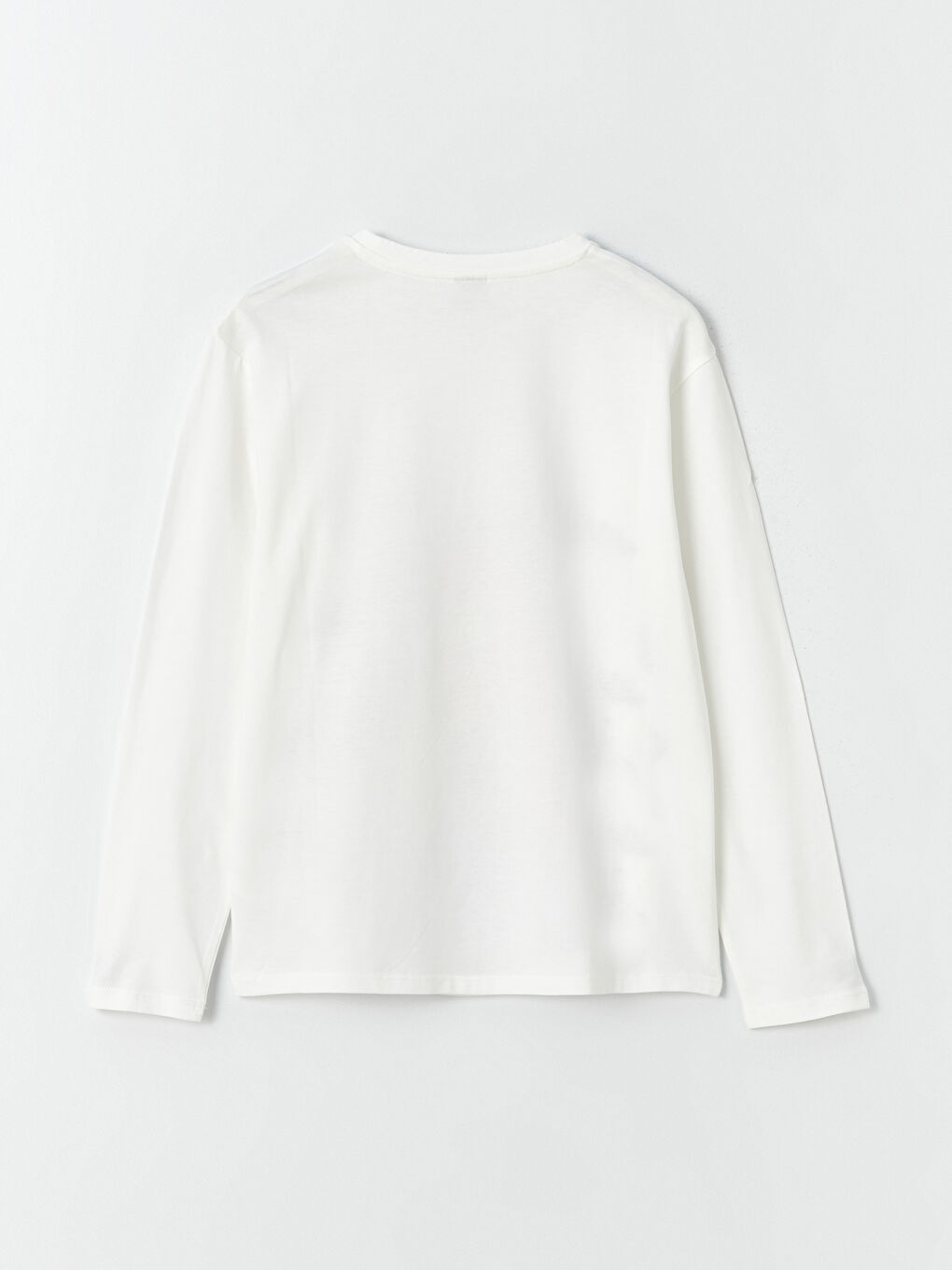 LCW Kids Crew Neck Printed Long Sleeve Girls' T-Shirt -W3AN18Z4-FDU