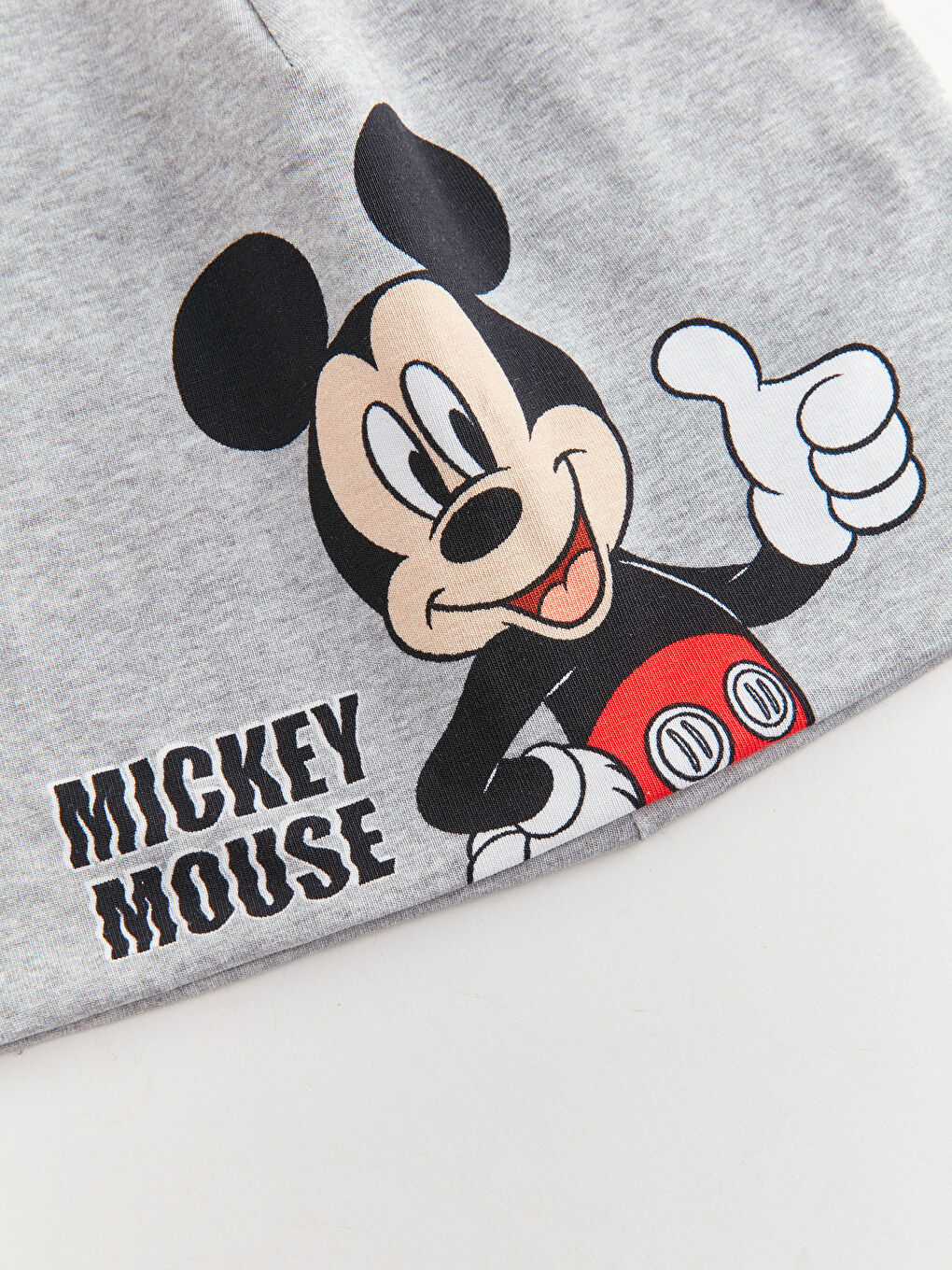 LC WAIKIKI Gri Mickey Mouse Lisanslı Erkek Çocuk Bere 2'li - 1