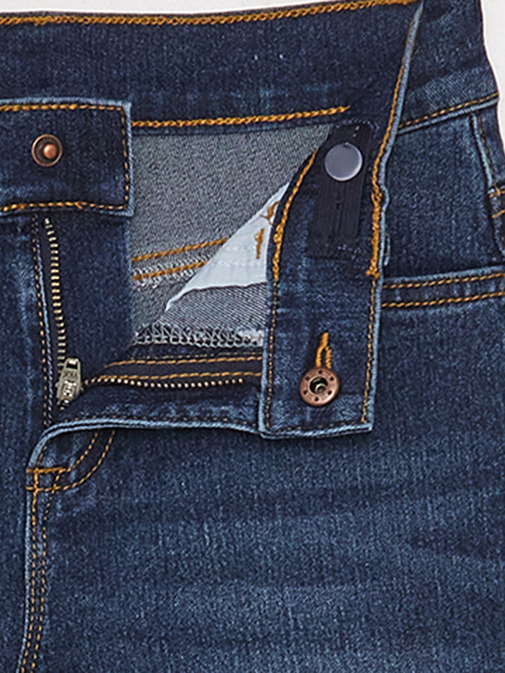LCW Kids Adjustable Elastic Waist Boys' Jeans -W3AO53Z4-309