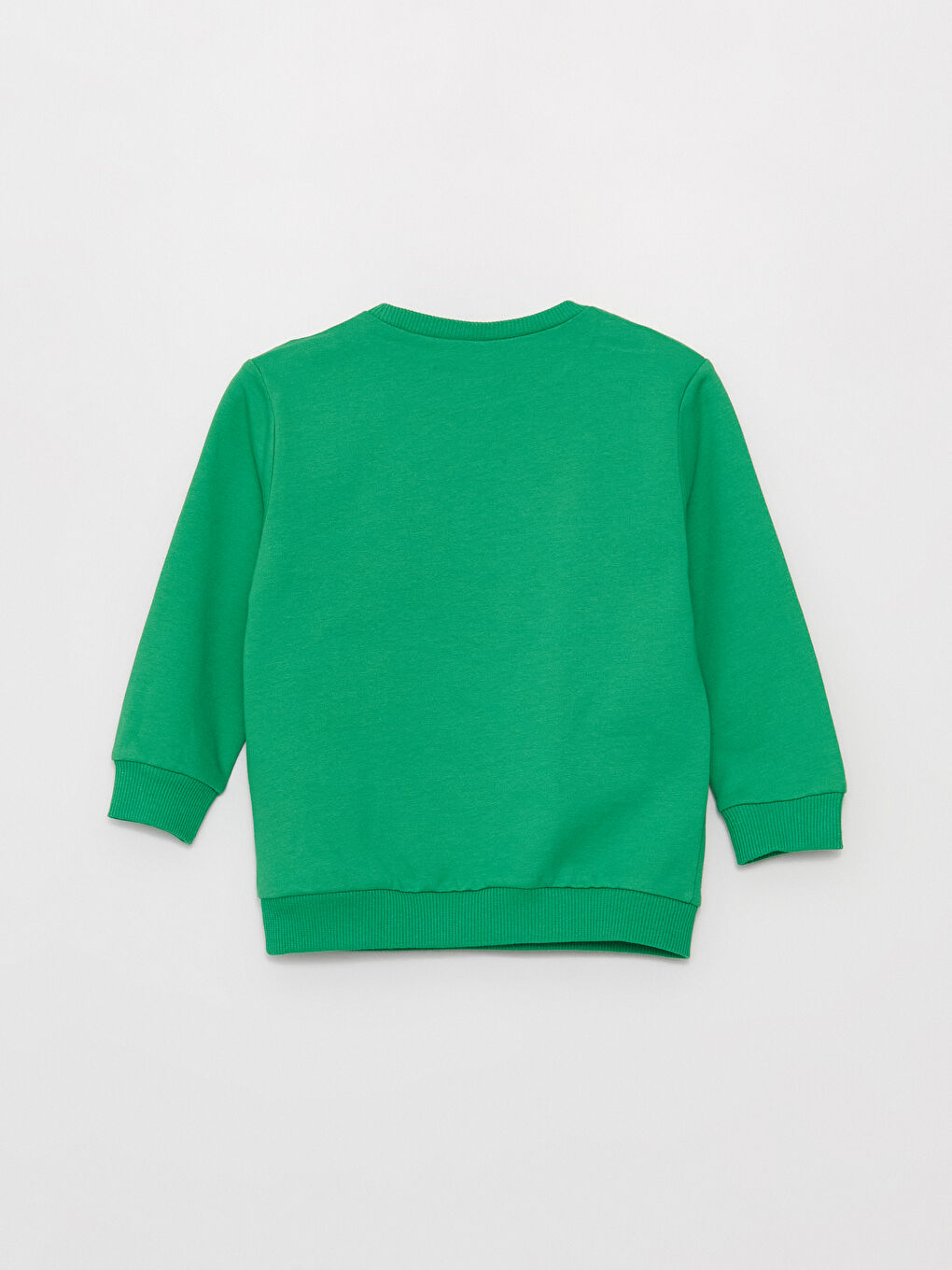 Yeşil Bisiklet Yaka Uzun Kollu Baskılı Erkek Bebek Sweatshirt 2'li-6