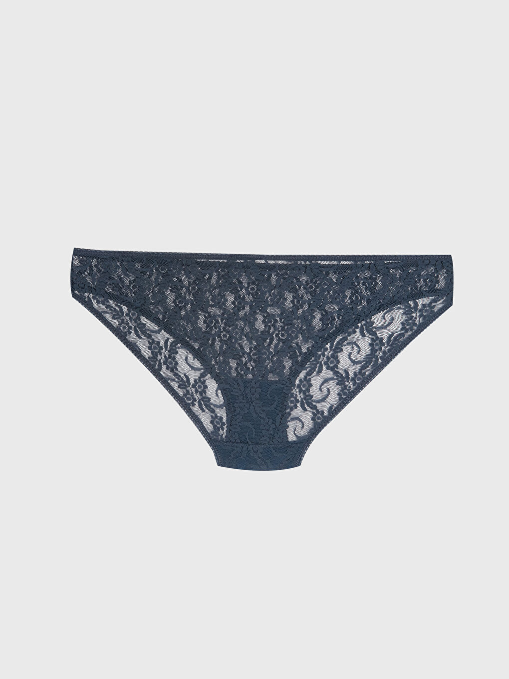 Lace Detailed Bikini Knickers-1