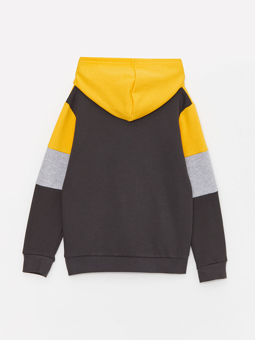 LCW Kids Antrasit Baskılı Uzun Kollu Erkek Çocuk Hoodie ve Eşofman Altı - 2