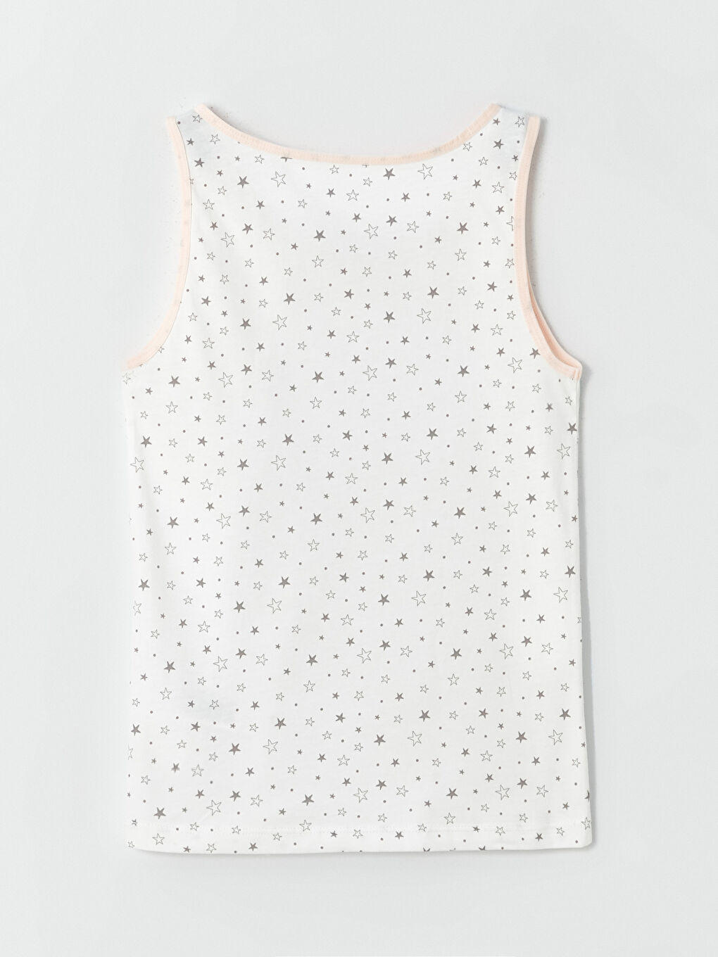 Pembe Bisiklet Yaka Baskılı Kız Çocuk Atlet 2'li-6