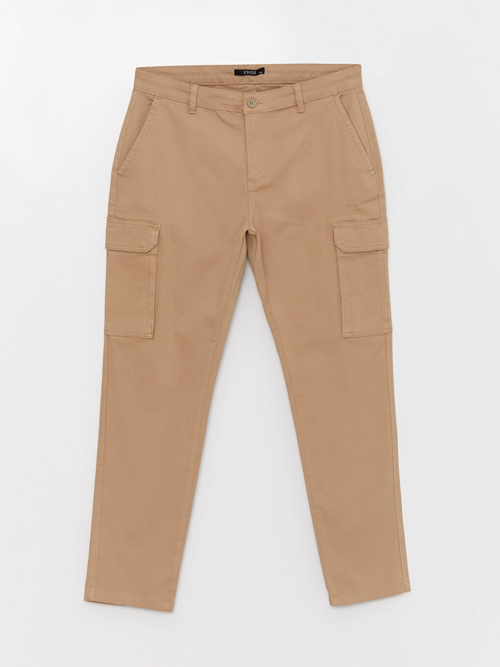 Standard Fit Men's Cargo Trousers-5