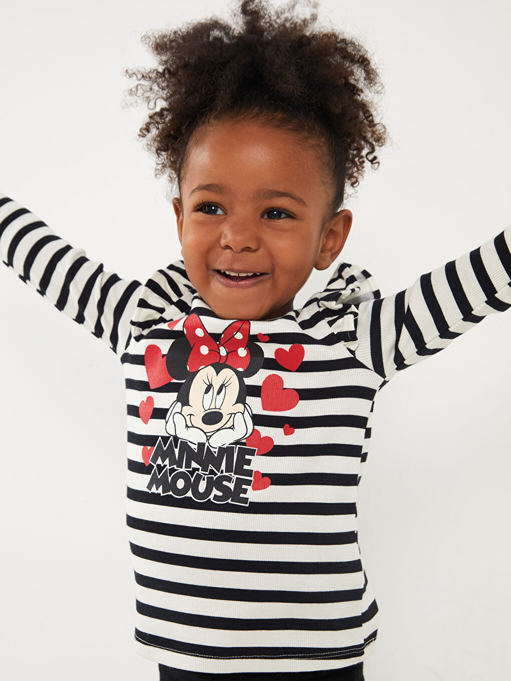 Playtime's Fun Minnie Mouse Printed T-Shirt -W3AP89Z1-LEG