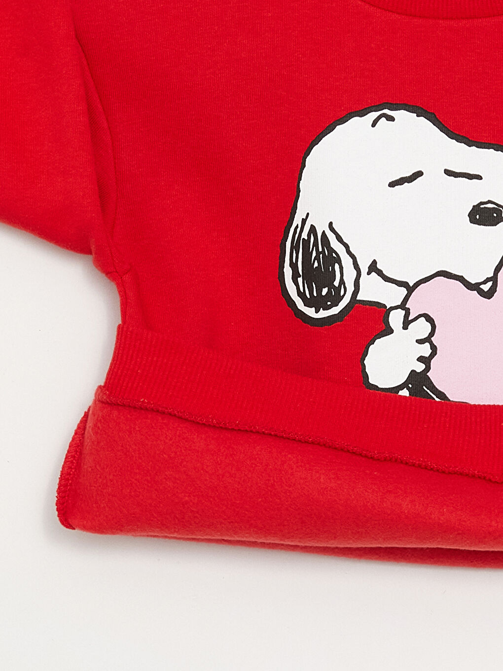 LCW baby Snoopy Printed Girl's Sweatshirt -W3AP95Z1-HPF