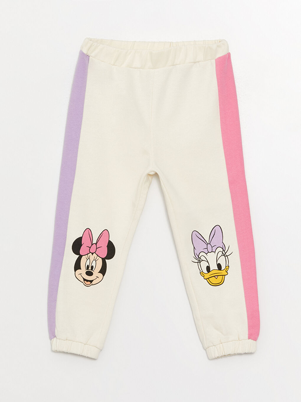 Ekru Minik Ressam Kız Bebek Sweatshirt ve Eşofman Alt-4