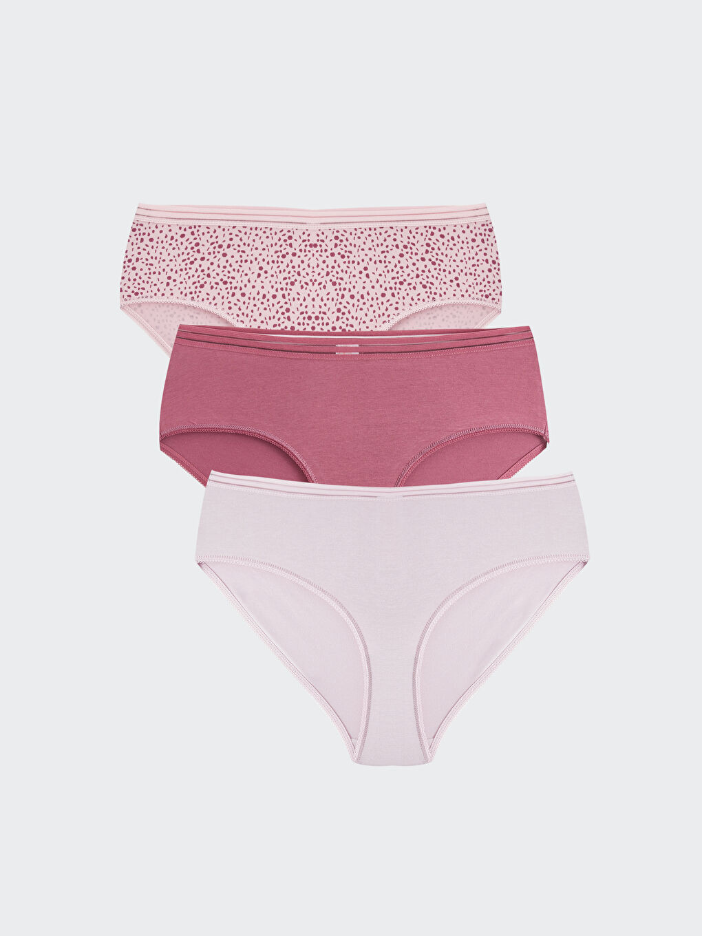 Женщины Лиловый Трусы-хипстеры