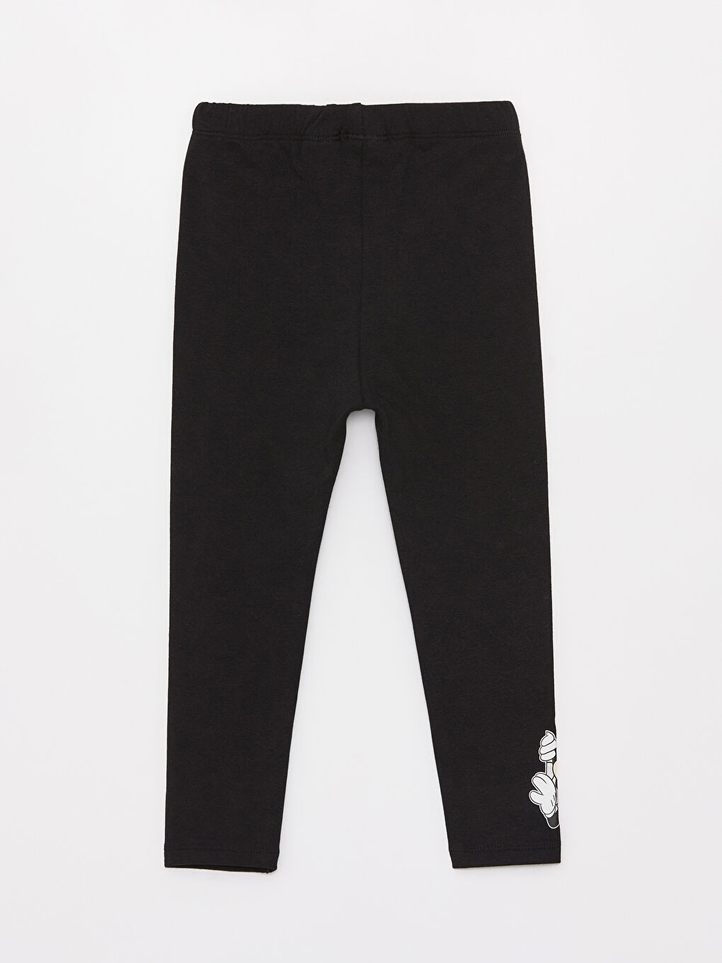 მრგვალი საყელო მინნი მაუსის ნაბეჭდი გოგონას ბავშვის სვიტერი და ლეგინსები, 2-ცალიანი კომპლექტი-4