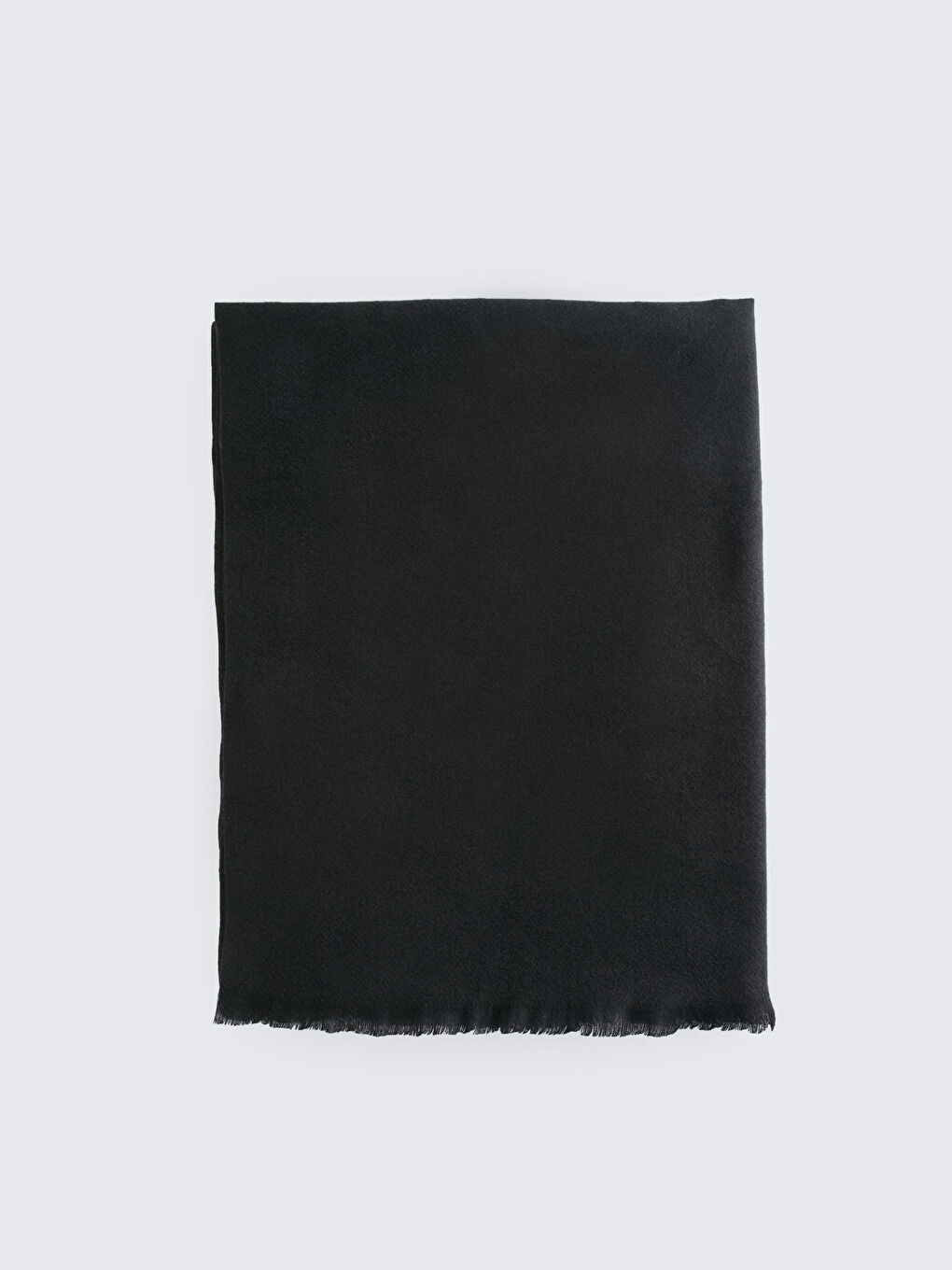 Plain Tasseled Women's Scarf-4