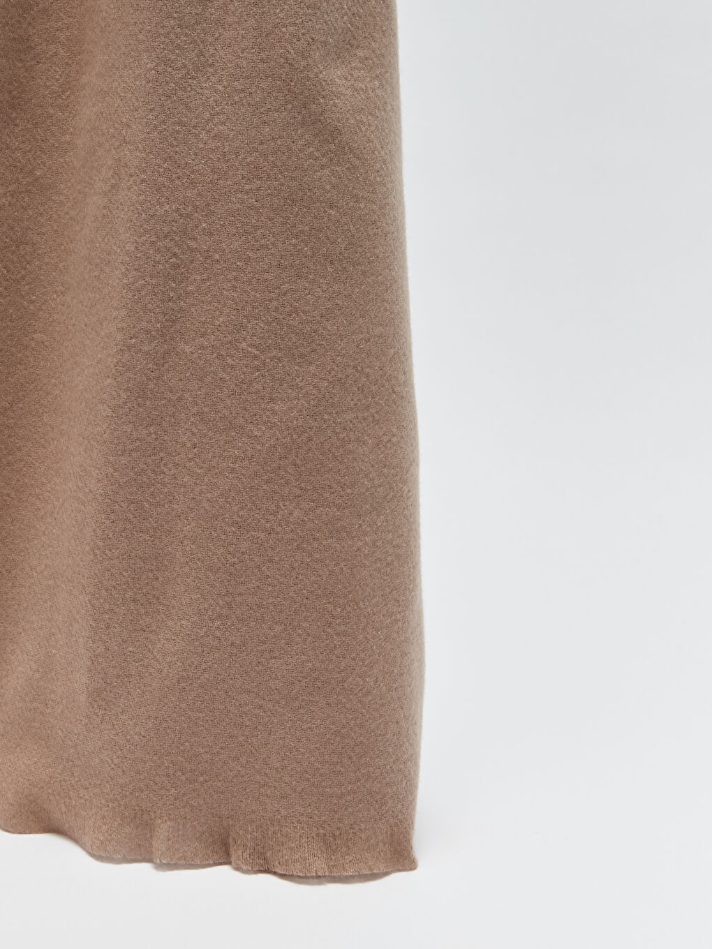 Plain Tasseled Women's Scarf-3