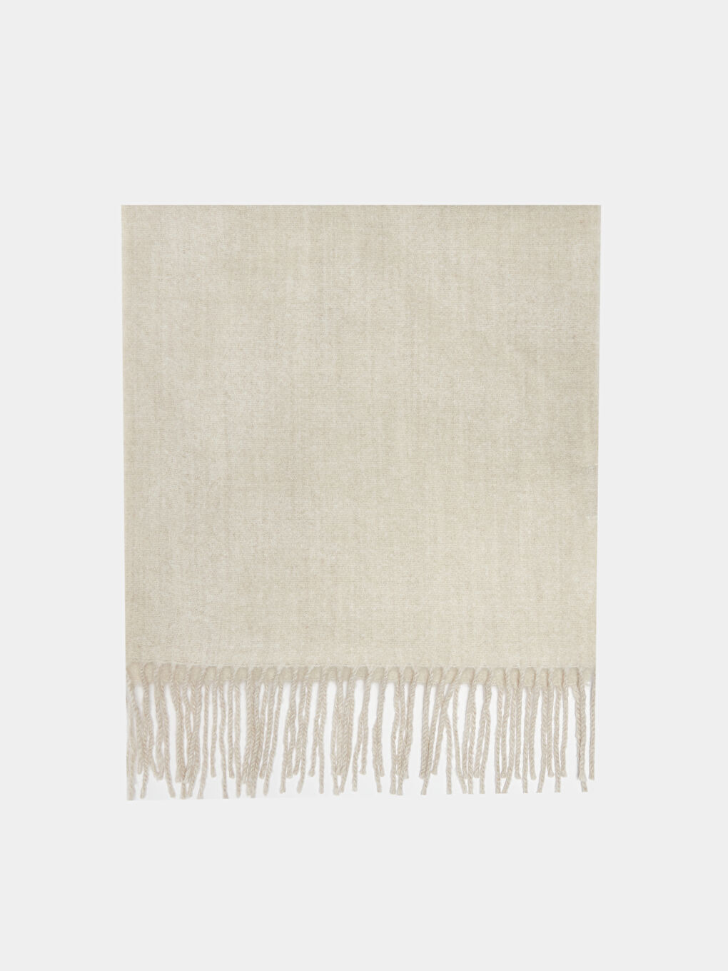 Plain Tasseled Women's Scarf-4